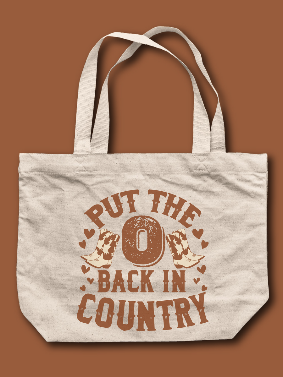 Country discount tote bag