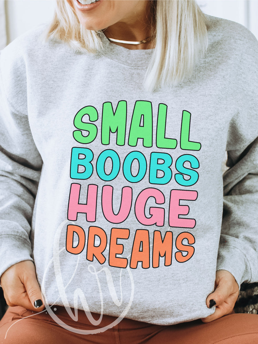 Small Boobs Huge Dreams (NEW) – Hippie Runner