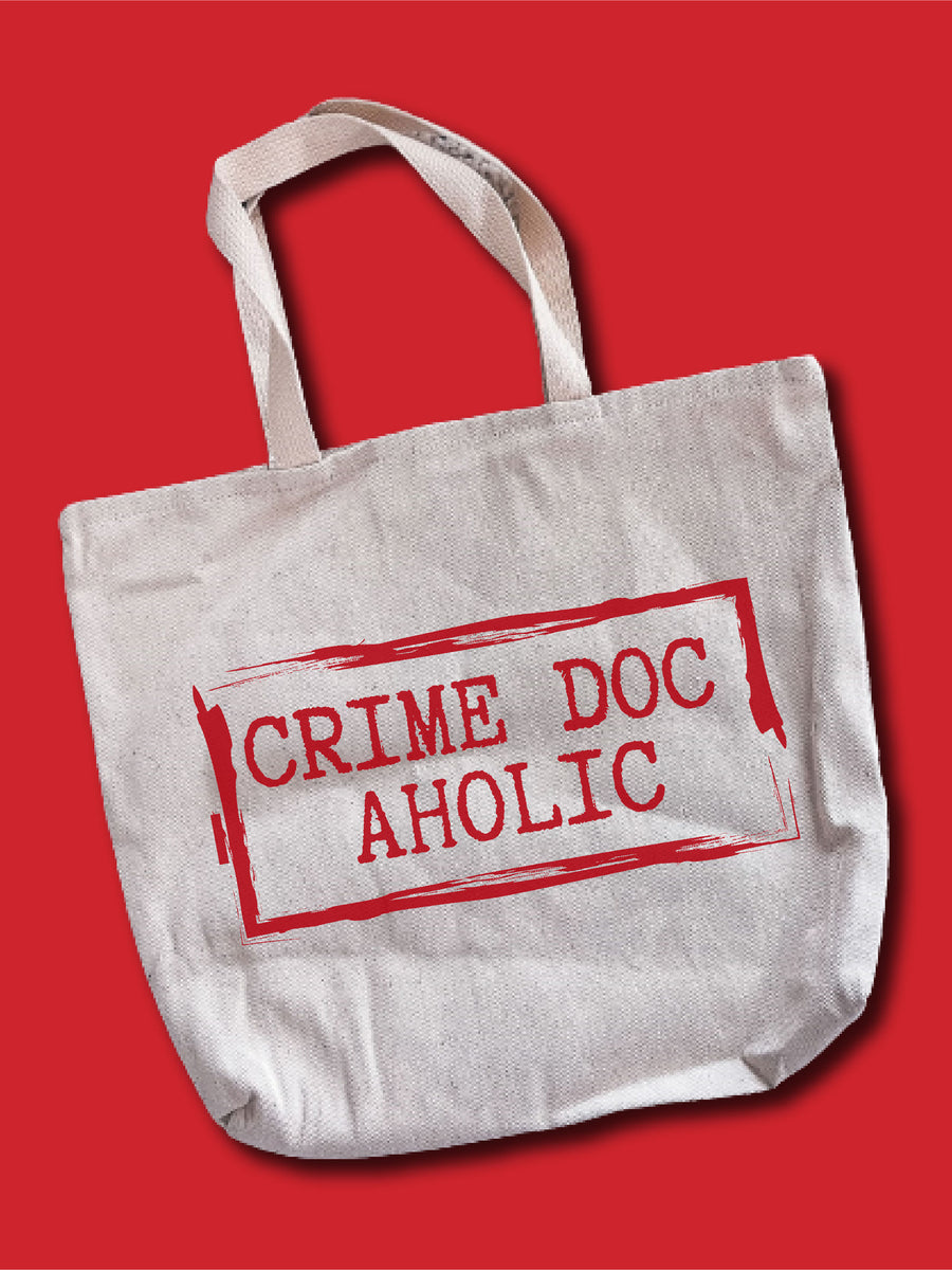 Crime Doc Aholic Tote Bag – Hippie Runner