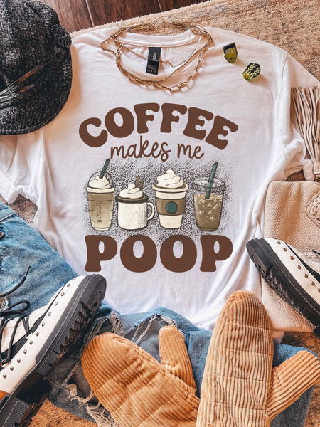 Coffee Makes Me Poop Mug – Hippie Runner