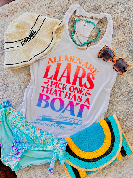 All Men Are Liars Pick One That Has A Boat (Hat) – Hippie