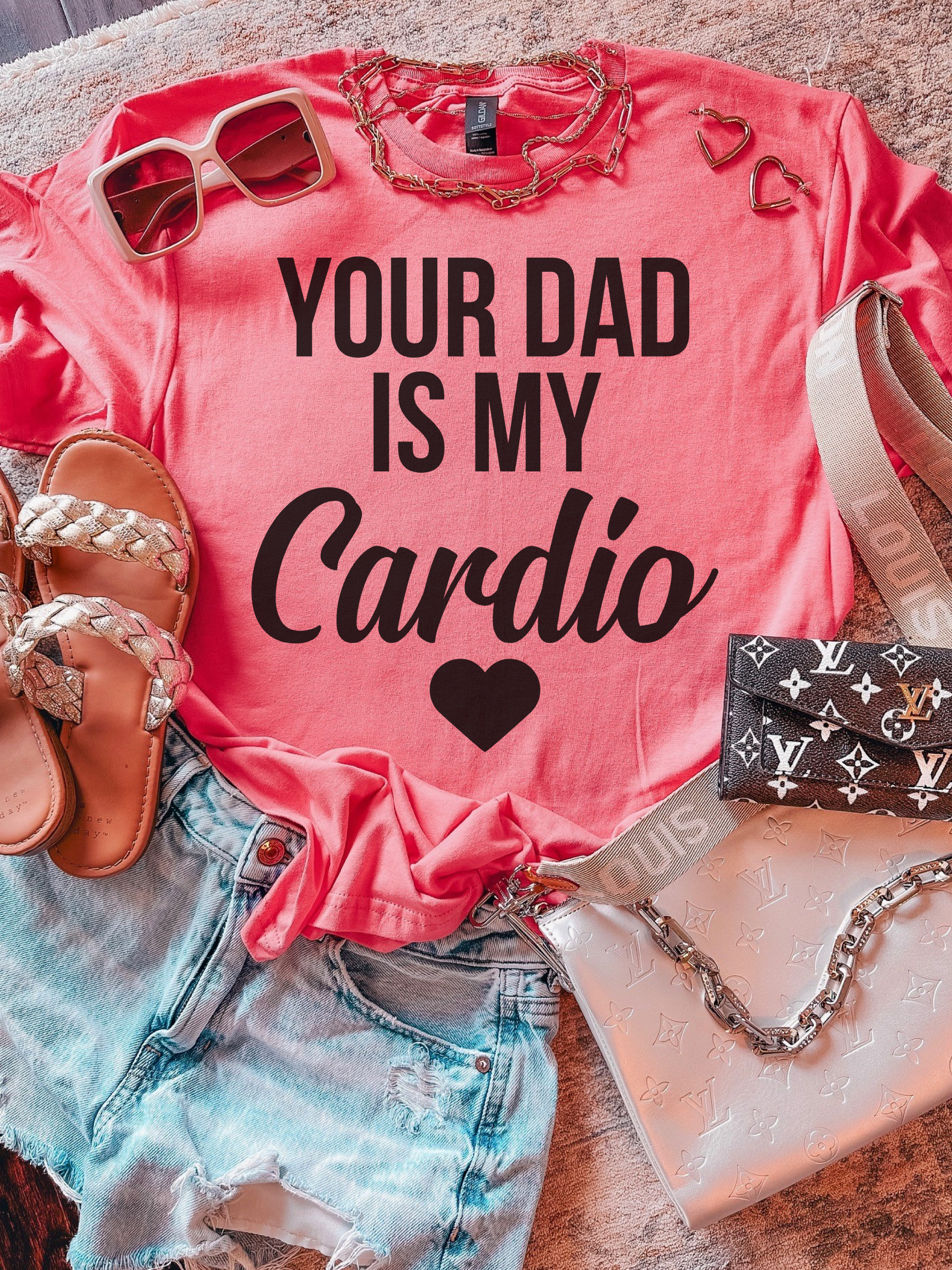 Your Mom Is My Cardio Pump Cover Oversized OR Fitting Gym -  Portugal