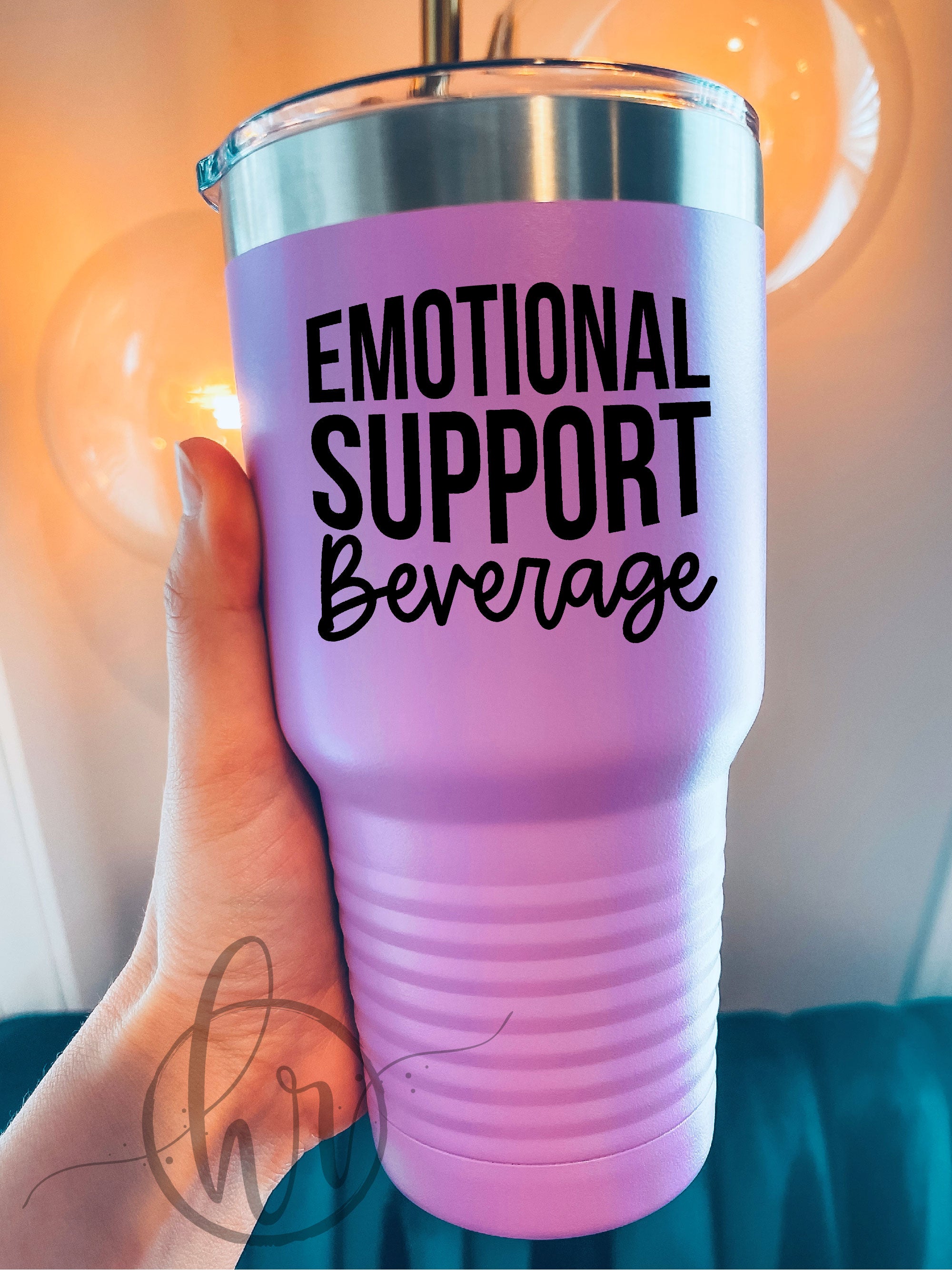 Emotional Support Beverage - UV TUMBLER